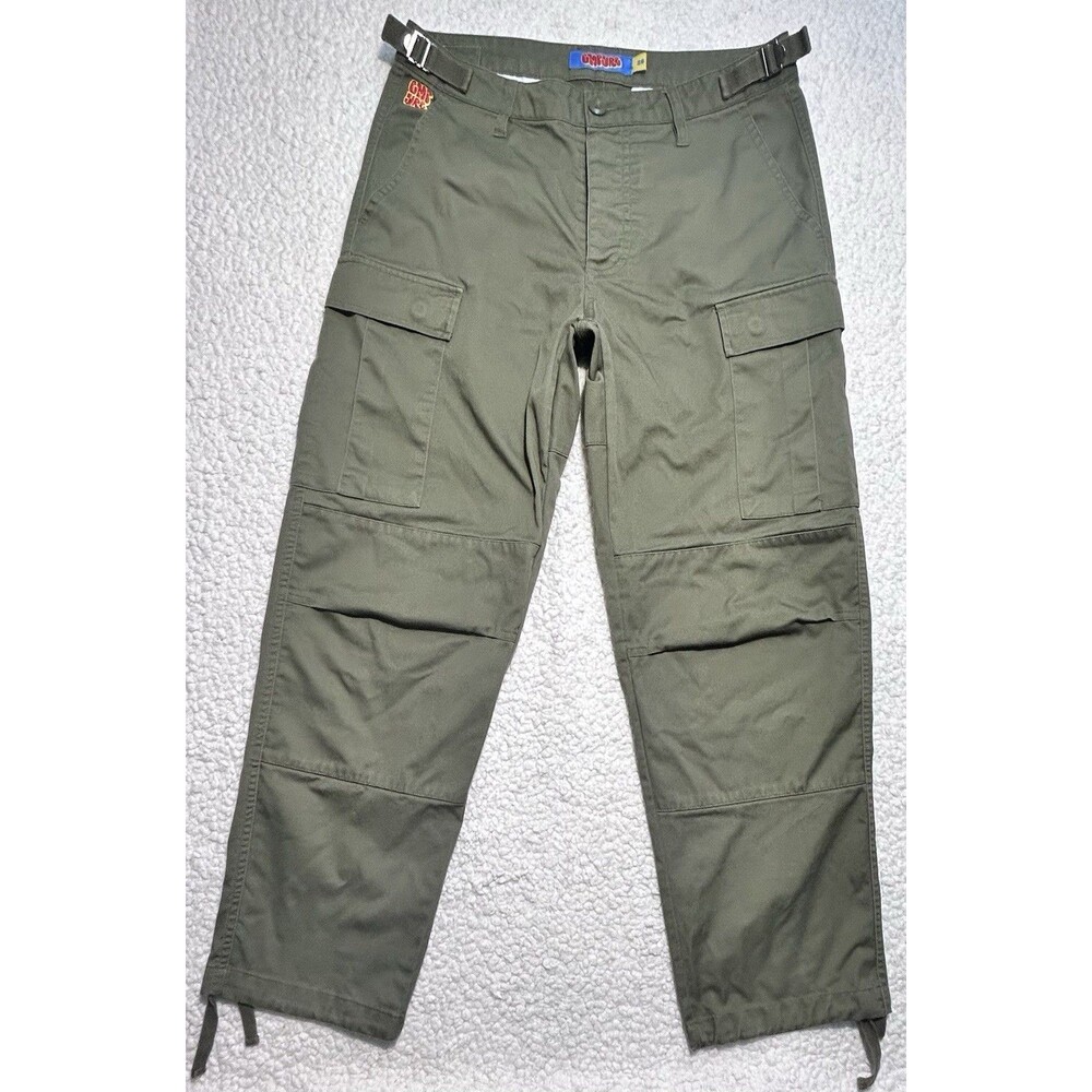 Empyre Men's Relax Fit Olive Green Military Style Cargo. Size 28